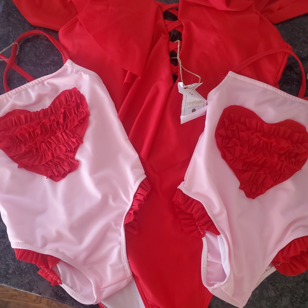 Mommy and me swimsuits